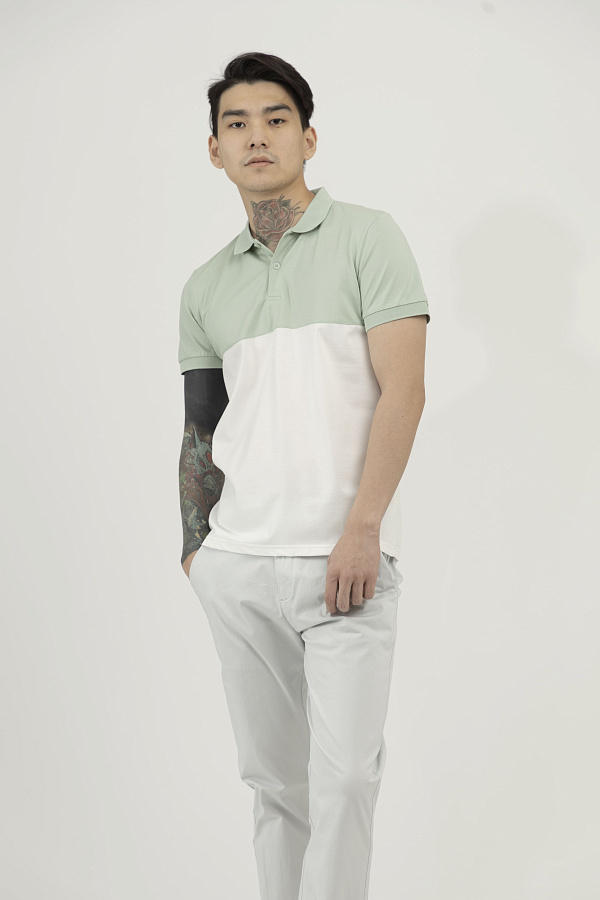 Поло короткий рукав